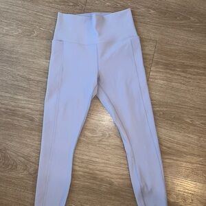Calia Lilac Ribbed Leggings